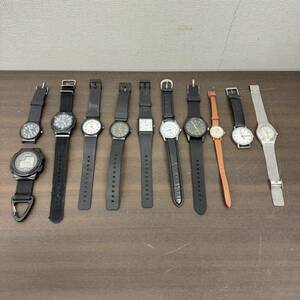 送料230円～ ジャンク CASIO カシオ MQ-24 MQ-27 TELVA Q&Q swatch BLUE PKANET MONDAINE 腕時計 まとめ