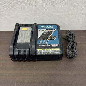 送料600円～ ジャンク 通電のみ確認済み makita マキタ DC18RC 充電器 S/N:0506614