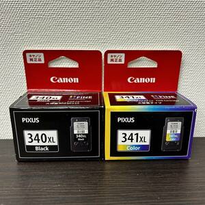 送料600円～ 取付期限内 Canon キャノン 純正インクカートリッジ 大容量タイプ PIXUS BC-340XL ブラック BC-341XL カラー