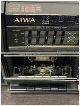 送料1100円～ ジャンク AIWA アイワ ラジカセ CA-W8 セパレート型 S/N:C604100458_画像9