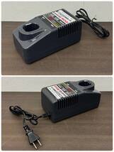 送料950円～ 現状品 動作確認済み RYOBI リョービ BD-123充電式ドライバドリル BC-1202 BC-1204 充電器 B-1203M1 バッテリー S/N:010546_画像4