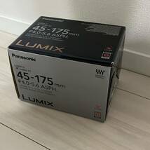 新品　LUMIX G X VARIO PZ 45-175mmF4.0-5.6_画像2