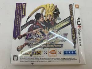 K150K◇46◇PROJECT X ZONE2 BRAVE NEW WORLD ORIGINAL GAME SOUND EDITION 未開封 数量限定生産版 プロジェクト クロスゾーン2 3DS