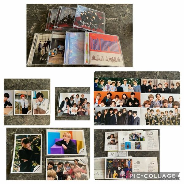 21点レアHey!Say!JUMP CD DVD 会報　ジャニショ公式写真　10周年記念ファンクラブ限定写真下敷きまとめ売り