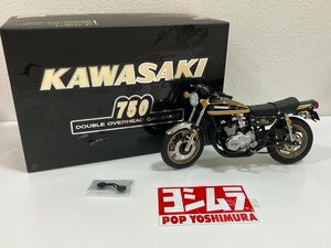 【N69041】マイルストーン ウィッツ Wits 1:12 KAWASAKI ZⅡ A改 キャンディトーンイエローグリーン 中古品 現状品 詳細不明 ジャンク品