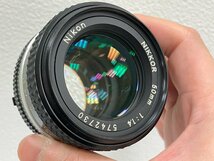 【J75639】Nikon NIKKOR 50mm 1:1.4 レンズ ニコン 外観良好 動作未確認の為、ジャンク品扱い 中古品　_画像8