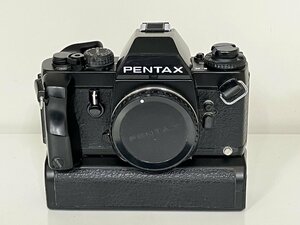 【J98614】PENTAX ペンタックス LX ボディ モータードライブ付き 動作未確認の為ジャンク品扱い 中古品　