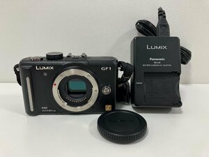 【C21374】Panasonic　LUMIX　DMC-GF1　ルミックス　デジタルカメラ　ミラーレス一眼カメラ　通電確認済み　【中古品】