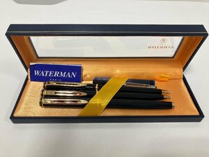 【C17766】WATERMAN　ウォーターマン　3点セット　万年筆・ボールペン・シャーペン　筆記未確認あり　ジャンク品として　【中古品】