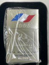 【T94005】Zippo / 1998 フランスW杯 限定品 未開封品_画像2