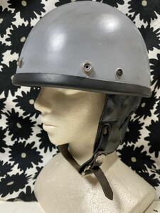 HarleyDavidson by Mchal CRUISER Cruiser 50*s Vintage half helmet S shell Buco BELLbko belt labela-