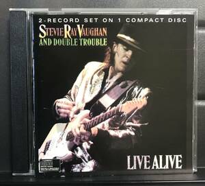 Stevie Ray Vaughan / Live Alive CD US盤　スティーヴィー・レイ・ヴォーン