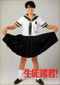 映画パンフレット　「生徒諸君！」　西河克己　小泉今日子　羽賀研二　夏木陽介　庄司陽子　1984年