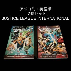  American Comics * английская версия 2 шт JUSTICE LEAGUE INTERNATIONAL