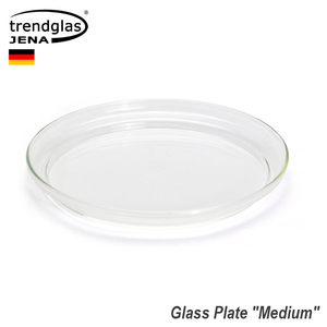  plate Trendglas-Jena Glass Plate M Trend glass Iena glass plate M diameter 16cm glass made 