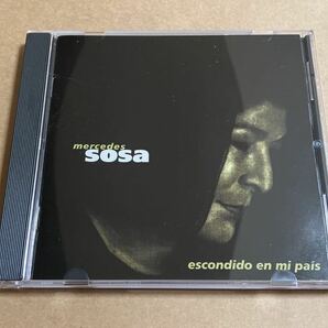 CD MERCEDES SOSA / ESCONDIDO EN MI PAIS 314533031-2 メルセデス・ソーサの画像1