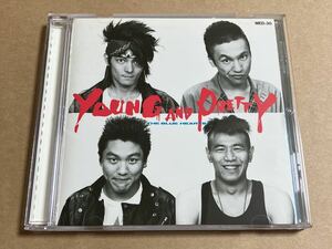 CD THE BLUE HEARTS / YOUNG AND PRETTY MED30 ザ・ブルーハーツ 帯無し ジャケット傷みあり