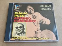 CD CHANO POZO & ARSENIO RODRIGUEZ WITH MACHITO AND HIS ORCHESTRA / LEGENDARY SESSIONS TCD017 アルセニオ・ロドリゲスTUMBAO _画像1