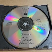 CD 幻のガムラン バリ・ビノーのスマル・プグリンガン KICC5155 WORLD MUSIC LIBRARY 55 GAMELAN : SEMAR PEGULINGAN 汚れあり_画像3