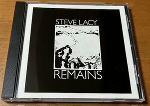 STEVE LACY / REMAINS TAO hat ART CD 6102 1992 HAT HUT RECORDS