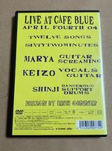 DVD KING BROTHERS / LIVE AT CAFE BLUE UKDV1112 キングブラザーズ 背に日焼け ライナー傷みあり_画像2