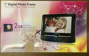 Transcend 7 -inch digital photo frame TS2GPF720K