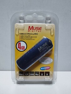 ★MUSE DIGITAL USB 2.0 フラッシュメモリ ４GB 動作未確認品(｀ー´)★