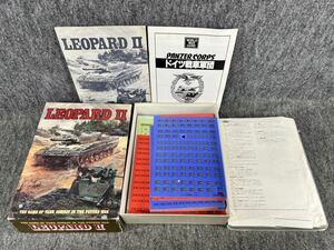 ツクダホビー tsukuda hobby ウォーゲーム LEOPARDⅡ レオパルド2 シュミレーション ボードゲーム エポック社 ドイツ戦車軍団