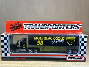 ☆ マッチボックス / SUPERSTAR TRANSPORTERS - MOLY BLAK GOLD RACING #98 ☆