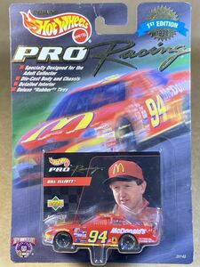 ☆ ホットウィール PRO RACING 1998 1ST EDITION - BILL ELLIOTT #94 FORD TAURUS NASCAR ☆