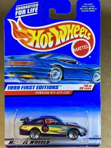 ☆ ホットウィール 1999年版 FIRST EDITIONS ☆ HOT WHEELS - PORSCHE 911 GT3 CUP