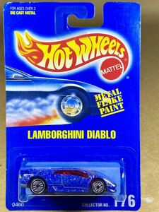 ☆ ホットウィール 1992年版 ☆ HOT WHEELS - LAMBORGHINI DIABLO