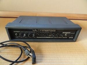 BEHRINGER　ULTRABAS　BXR1800H　ベリンガー　ベースアンプ　中古品