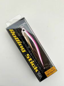 【YA0120】WaterLand ウォーターランド ROLLING STICK ローリングスティック95H 9.5cm 35g ( 新品 未使用品 SW ソルト )