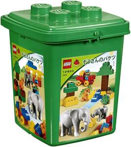 絶版品☆LEGO 7614　レゴブロックデュプロぞうさんのバケツ☆中古　欠品あり 管 2024010008