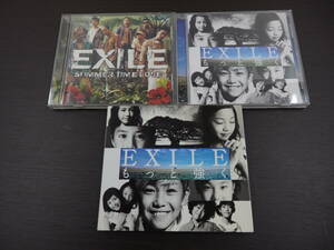 EXILE CD2枚セット 1/SUMMER TIME LOVE/もっと強く（CDアルバム）中古品 管 2024010065