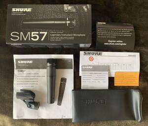 【SHURE SM-57】 (美品)