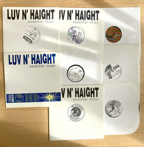 Luv N' Haight7枚＋1枚まとめて(12inch,LP)Nathan Davis、Roy Porter Sound Machine、Ivan "Boogaloo Joe" Jones、Eddie Russ他