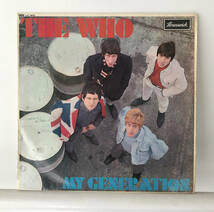 UK-Brunswickオリジナル初版MONO・黒銀文字/Mat:2B/2B(1B:1C)「THE WHO/MY GENERATION」ザ・フー/マイ・ジェネレイション_画像1