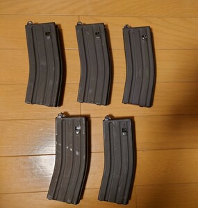 トレポン SYSTEMA 純正マガジン M4/M16 5本セット 検)トレーニングウェポン PTW MAX2 INFINITY