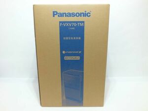 n3080 【未使用】 Panasonic パナソニック 加湿空気清浄機 F-VXV70-TM 木目調 [101-240118]