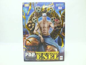 n3137 【未開封】 MegaHouse メガハウス P.O.P Portrait.Of.Pirates ワンピース NEO-MAXIMUM スカイピア唯一神 神・エネル [052-240119]