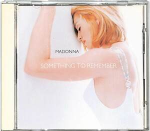 【輸入盤】CD■MADONNA マドンナ■SOMETHING TO REMEMBER■9362-46100-2