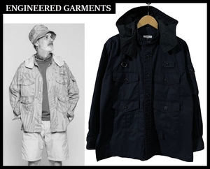 送無 定価57,200 ENGINEERED GARMENTS エンジニアードガーメンツ 22ss Fishing Over Shirt High Count Twill フィッシング オーバー シャツ