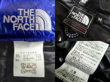 ◆ THE NORTH FACE ノースフェイス ND18003 サミットシリーズ 900フィルパワー ダウン ナイロン フラッシュ ジャケット アズテックブルー M_画像9