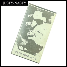 送無 G① 希少 90年代 当時モノ FC限定 JUSTY-NASTY Justy Nasty ジャスティナスティ VELVET HOUSE Vol.5 VHS ファンクラブ 配布 ビデオ_画像1
