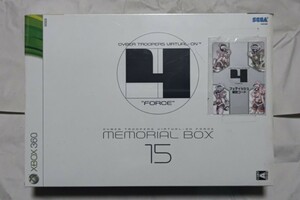 XBOX360 新品・未開封 電脳戦記バーチャロン フォース メモリアルボックス15 限定版 CYBER TROOPERS VIRTUAL-ON FORCE MEMORIAL BOX 