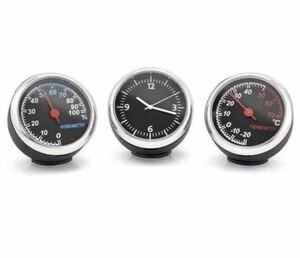  for automobile ( clock, thermometer, hygrometer ) set 
