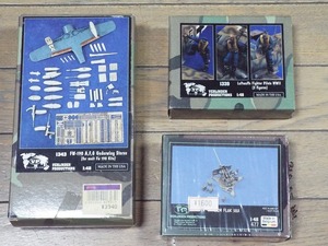 ◎送料無料！バーリンデン３箱 1/48 Fw190、ドイツ空軍セット # 1343、# 477、# 1339