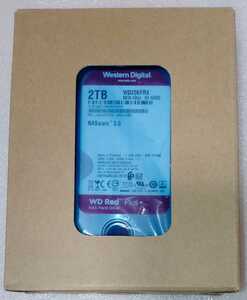 【 2TB 】Western Digital HDD 2TB WD Red NAS RAID 3.5インチ WD20EFRX